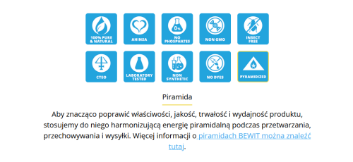 Niaouli-1.PNG, symbole naturalnego produktu. Wykonanie pod piramidą w celu lepszego efektu.