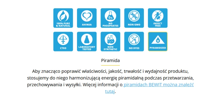 Niaouli-1.PNG, symbole naturalnego produktu. Wykonanie pod piramidą w celu lepszego efektu.
