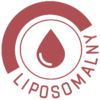 liposomalny-sarsaparilla-100x100.png. Napis czerwonego koloru - liposomalny z widoczną czerwoną kroplą.