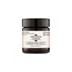 Krem pod oczy Czarna porzeczka & Słonecznik 30 ml - składniki naturalnego pochodzenia