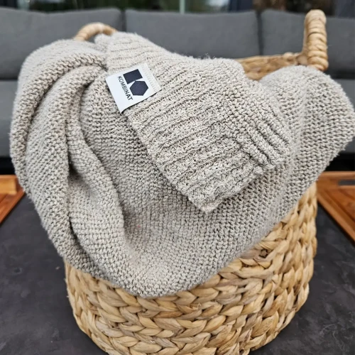 Koc konopno-bawełniany