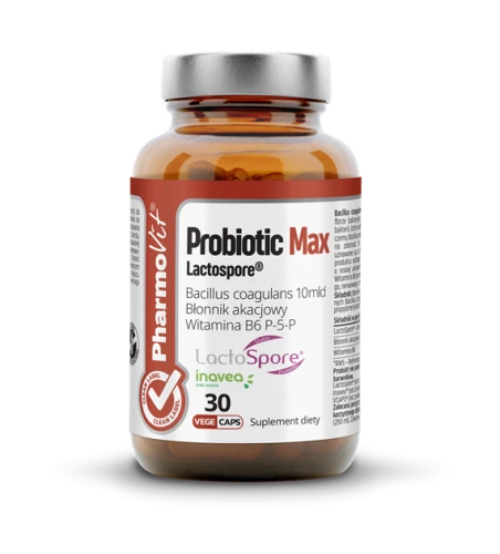 Probiotic Max Lactospore® 30 kaps Vege | Clean Label Pharmovit