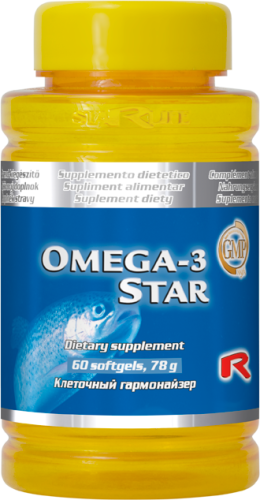 OMEGA3 EPA, otrzymany z ryb, wzbogacony wit. E, spalacz tłuszczu.