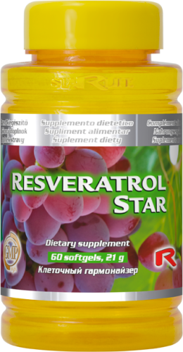 Resveratrol Star- naturalne antyoksydanty.