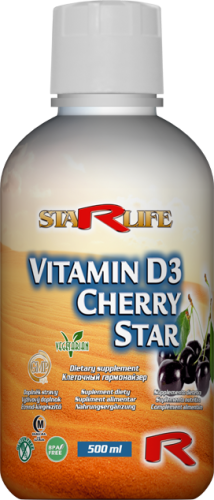 Vitamin D3 Cherry Star 500ml
