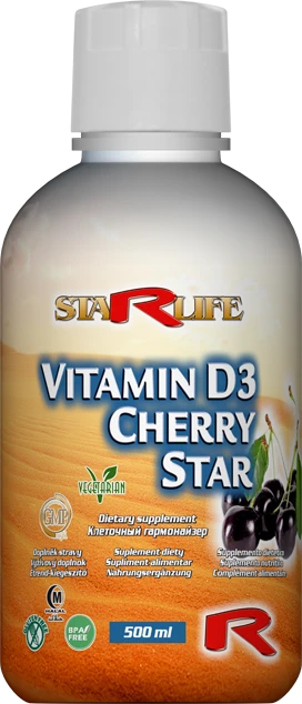 Vitamin D3 Cherry Star 500ml