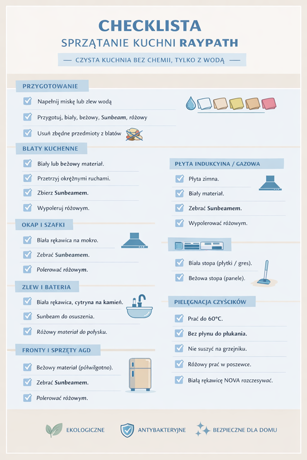 Raypath- sprzątanie kuchni